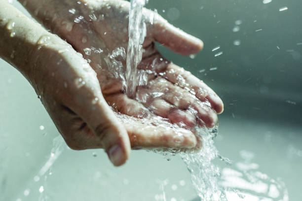 istock consumption of drinking water 1153278312