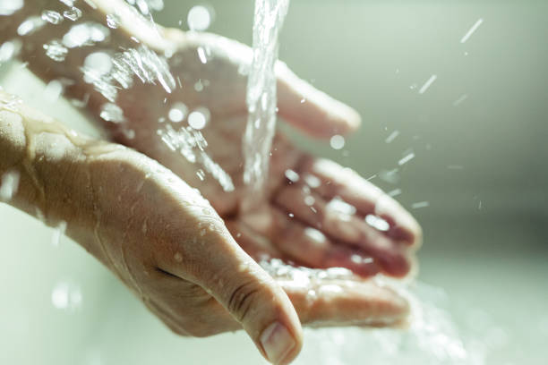 istock consumption of drinking water 1153278314