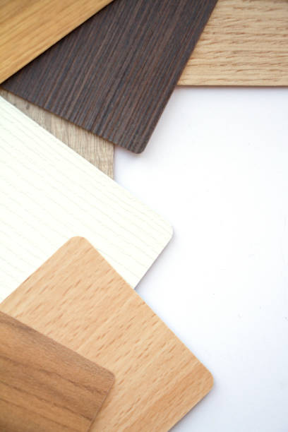 istock Background or concept of multi-colored cards in gray and brown tones and different textures isolate on a white background 1153282998