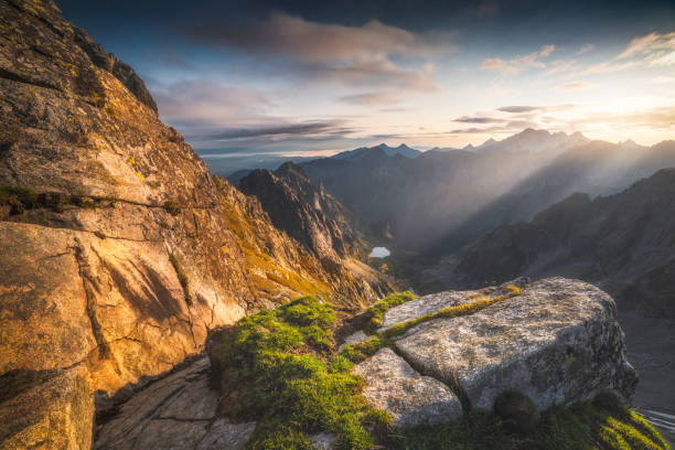 istock Mountain Peaks at Sunrise 1153286727