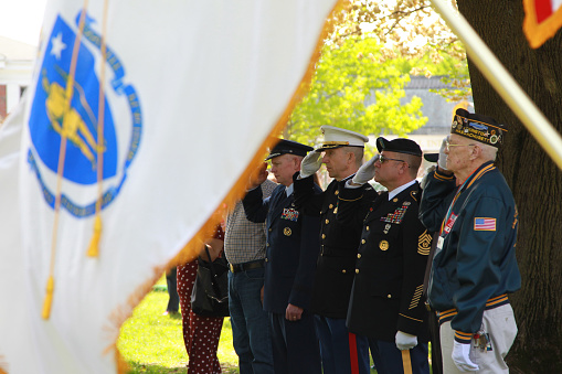 Memorial Day Ceremony Hold in Lexington, Massachusetts on May 22, 2019 in details