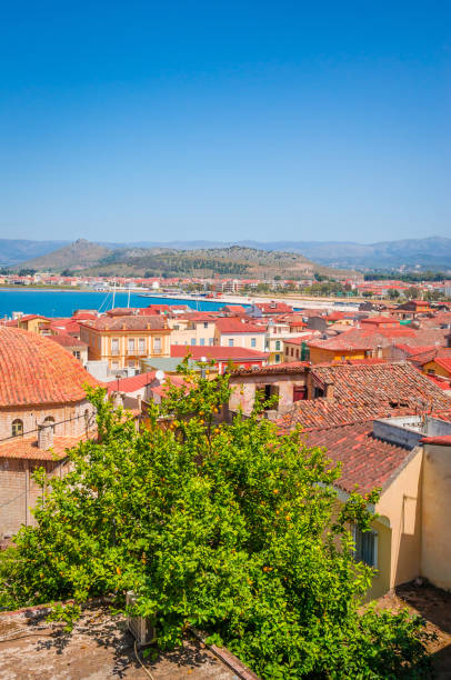 istock Panoramic view on beautiful city Nafplio, Greece 1153301688