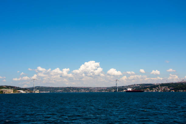 istock The famous bosphorus bridge from the distance 1153302939