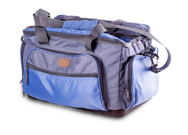 istock The sport bag isolated on the white background 1153305299
