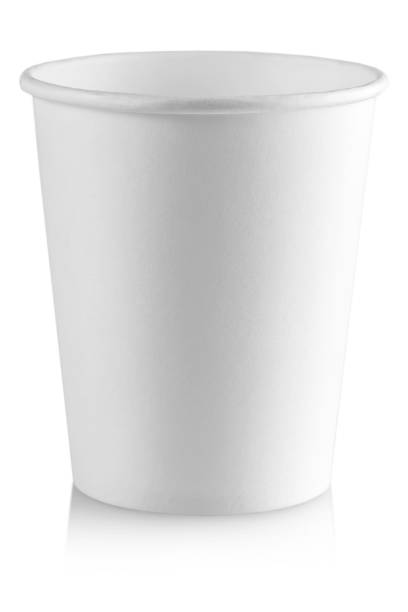 istock The blank white paper cup  isolated on white background 1153305323