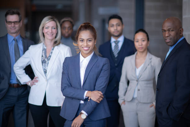 istock Smiling Businesspeople 1153306705