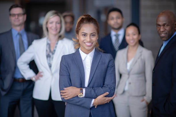 istock Smiling Businesspeople 1153306707
