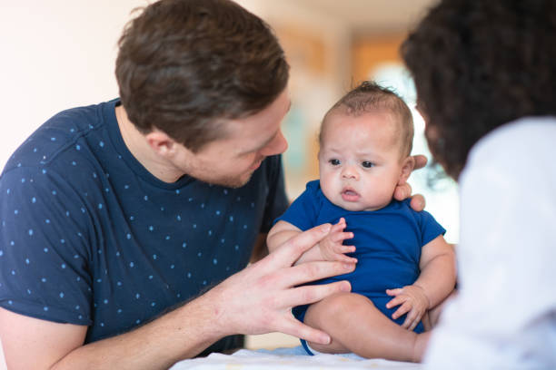 istock Doctor gives baby a checkup 1153306843