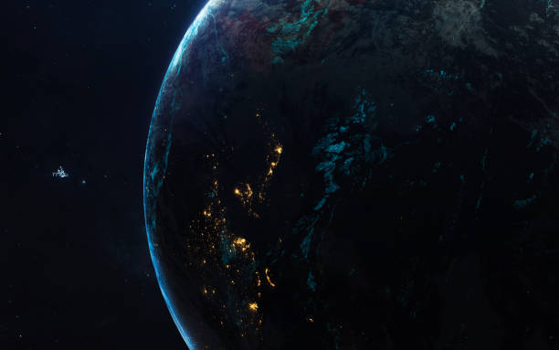 istock Earth. Deep space image, science fiction fantasy in high resolution ideal for wallpaper and print. Elements of this image furnished by NASA 1153308203