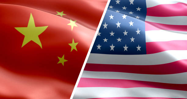 istock USA China trade war flag 1153332344