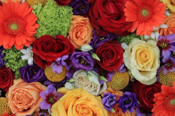 istock Colorful wedding flowers 1153333150