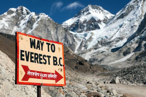 istock way to mount everest b.c., Nepal Himalayas mountains 1153334333
