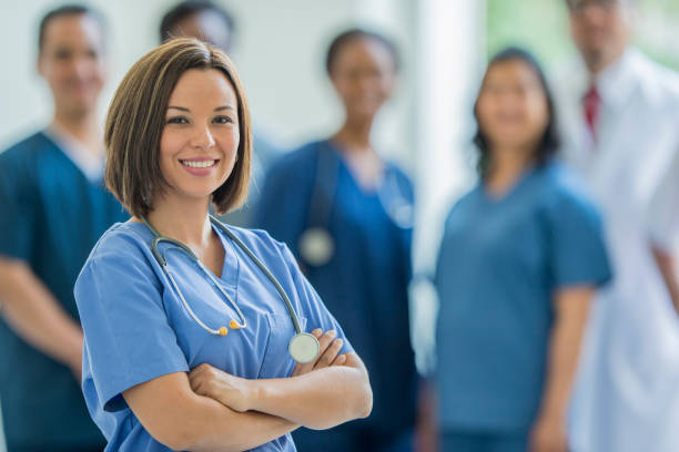 istock Medical doctor or nurse 1153335033