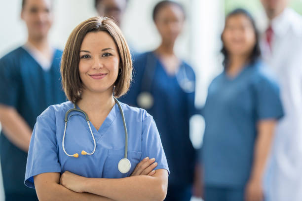 istock Medical doctor or nurse 1153335038