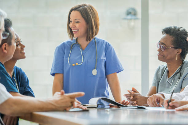 istock Medical doctor or nurse 1153335041