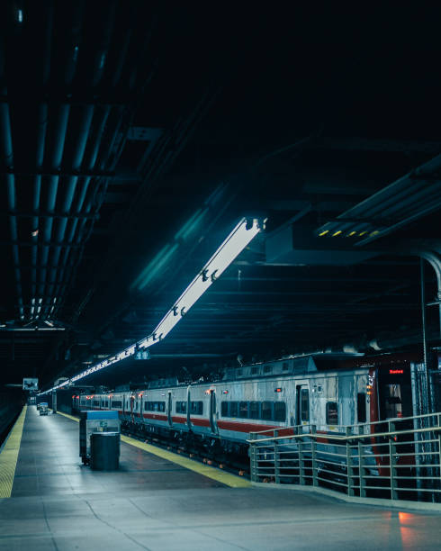 Greenpoint avenue subway station in New York City