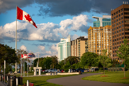 The Windsor, Ontario Skyline