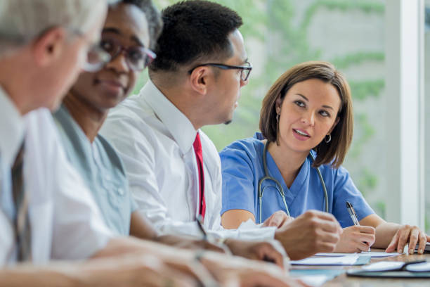 istock Medical doctor or nurse 1153342988