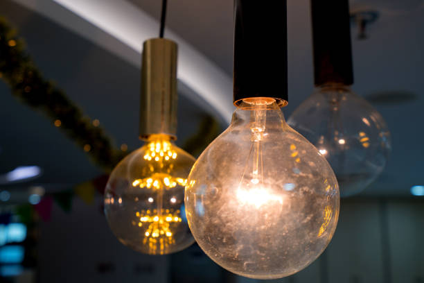 istock Beautiful Vintage Lighting decor for building interiors 1153344732