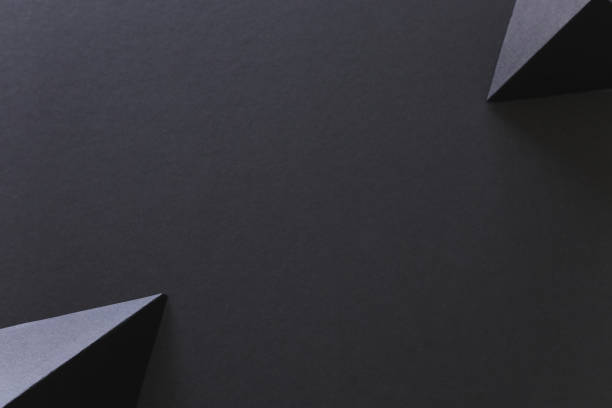 istock Abstract background of geometric shapes. Dark tones 1153349530