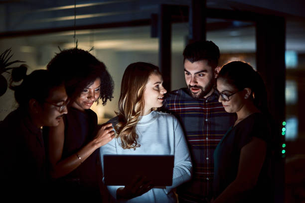 istock Late nights are no match for their dedication 1153350473