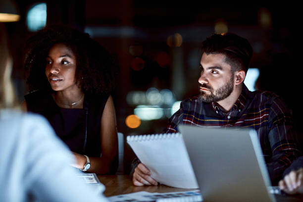 istock Building a business through day and night 1153358549