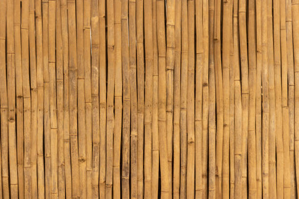 istock Background of the sliding bamboo 1153359655