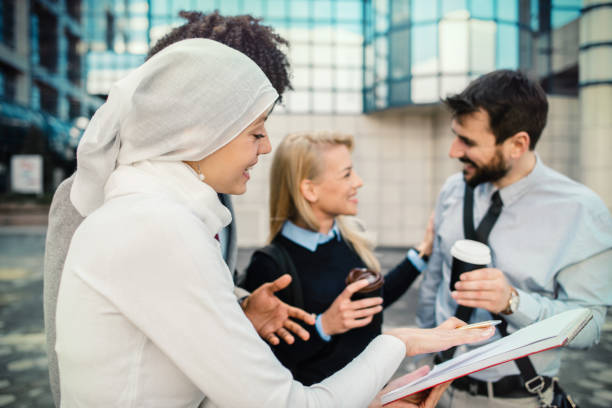 istock Consulting outdoors 1153361841