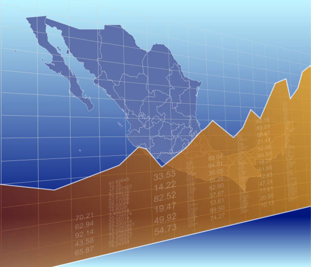 istock The Mexico Finance and Market, Ascending, Success 1153367117