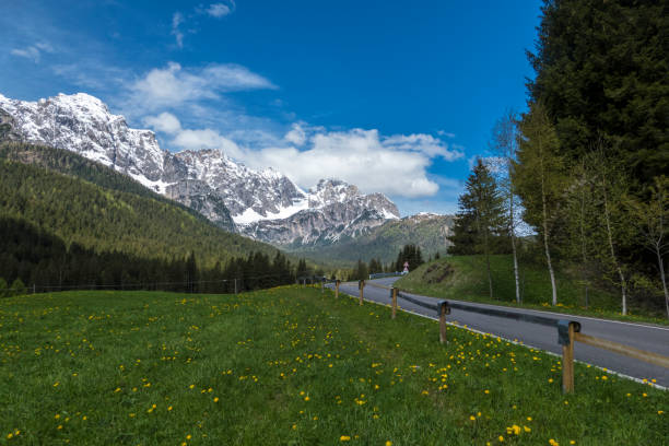 istock View of a car running on the road 1153370856