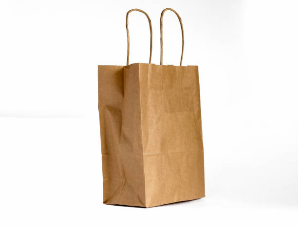 istock Brown paper eco bag 1153372908