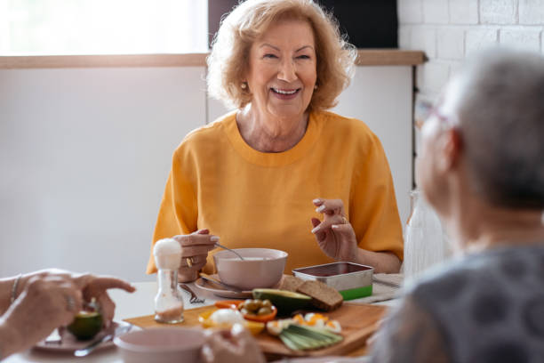 istock Senior Women Enjoying A Great Time Together 1153376978