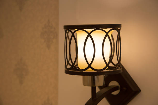 istock Modern wall lamp interior contemporary decoration. 1153378388