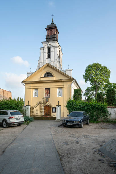 vilnius st. bartholemew the apostle church - bartholemew imagens e fotografias de stock