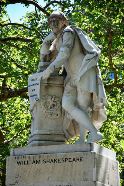 istock High dynamic range HDR Statue of William Shakespeare built in 1874 in Leicester Square in London, UK 1153386691