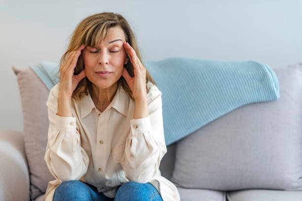 istock She wishes this headache could just go away 1153388347