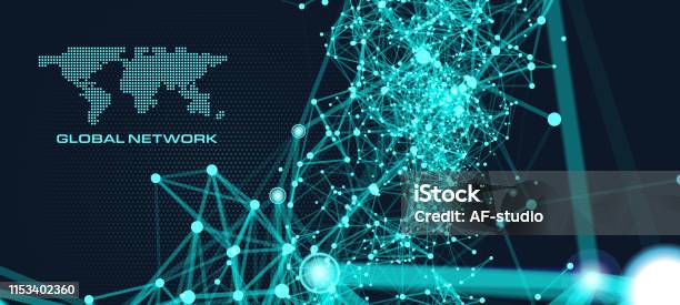 Resource Network Background Abstract Network Background Stock Illustration - Download Image Now ...