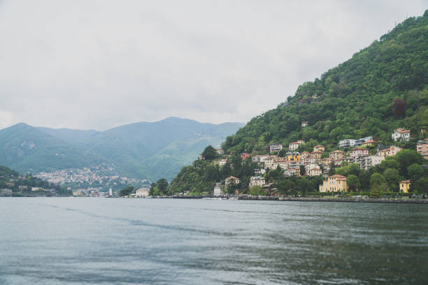 istock Brunate mountain view from the Como lake. 1153419810