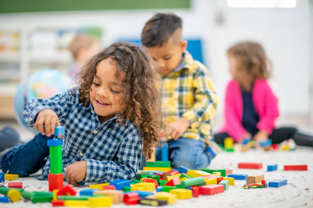 istock Group of kindergarten children 1153422371