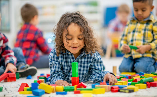 istock Group of kindergarten children 1153422373