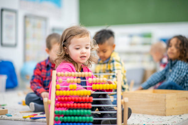 istock Group of kindergarten children 1153422384