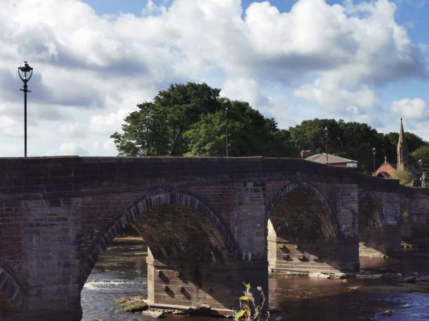 istock Old Penwortham Bridge, Preston 1153431158
