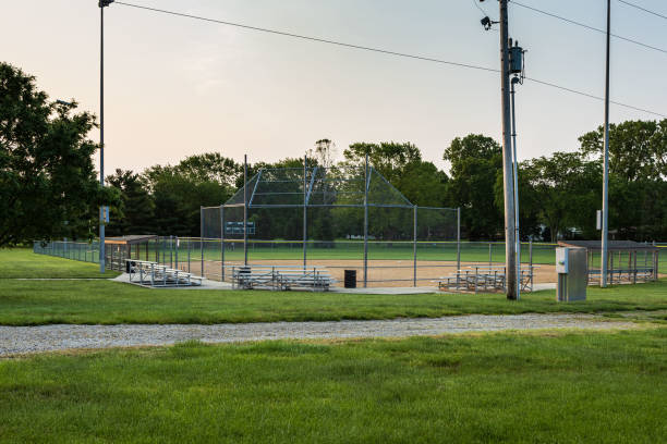 istock softball field at dawn waiting the days games 1153433218