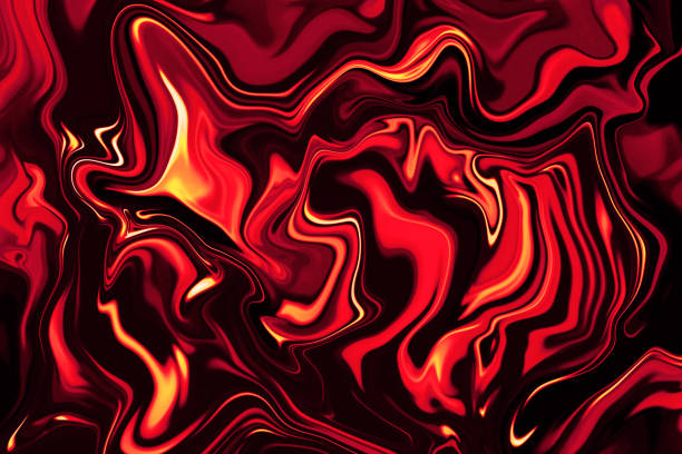 Abstract Flame Fire Red Yellow Black Marble Background Wave Swirl Pattern Neon Colorful Gradient Marbled Shiny Texture Abstract Flame Fire Red Orange Yellow Black Marble Background Wave Pattern Gradient Marbled Wavy Texture Distorted Macro Photography phoenix stone stock pictures, royalty-free photos & images