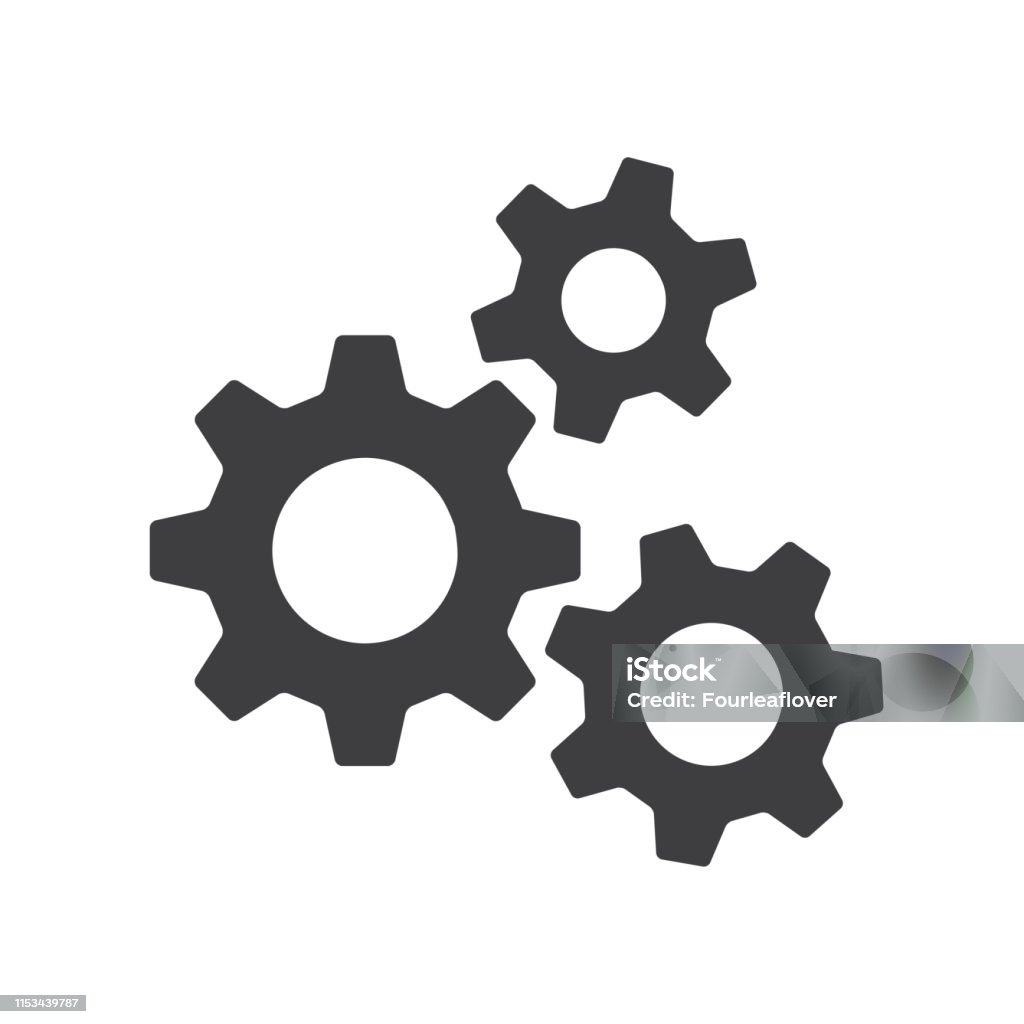 Setarea, Gear, Tool, Cog izolate Plat Web Mobile Icon Vector Sign Symbol Buton Element Silueta - vector de stoc Roată dinţată fără redevențe Setarea, Gear, Tool, Cog izolate Plat Web Mobile Icon Vector Sign Symbol Buton Element Silueta - vector de stoc Roată dinţată fără redevențe