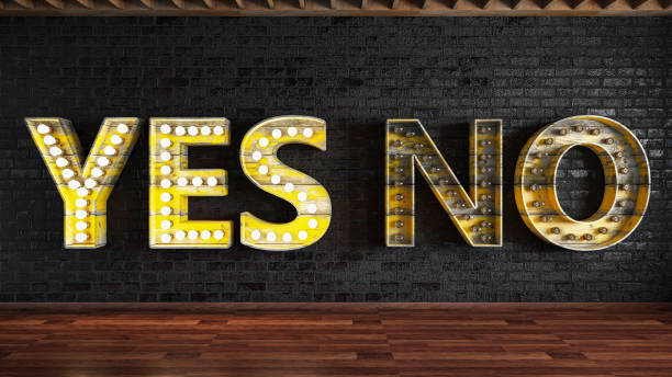 istock Yes and No Bulb Sign 1153446192
