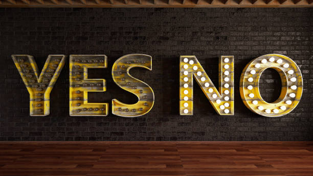 istock Yes and No Bulb Sign 1153446799