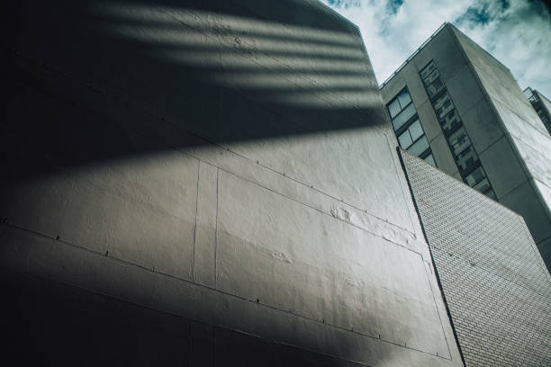 melbourne building in the day with shadow and sunlight
