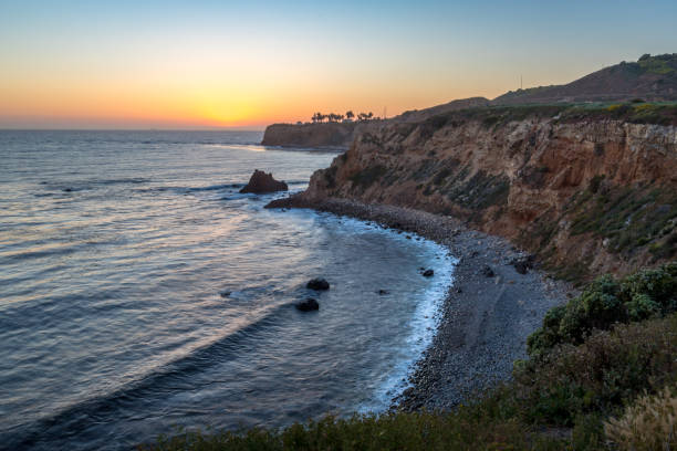 istock Pelican Cove and Point Vicente after Sunset 1153452601