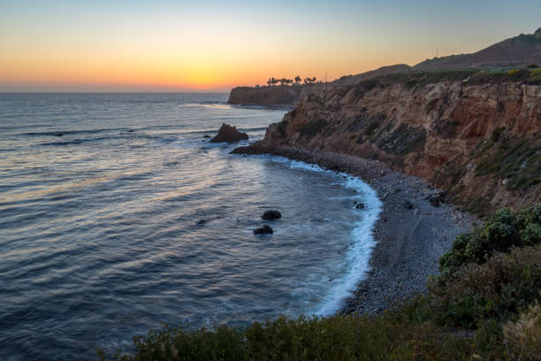 istock Pelican Cove and Point Vicente after Sunset 1153452624